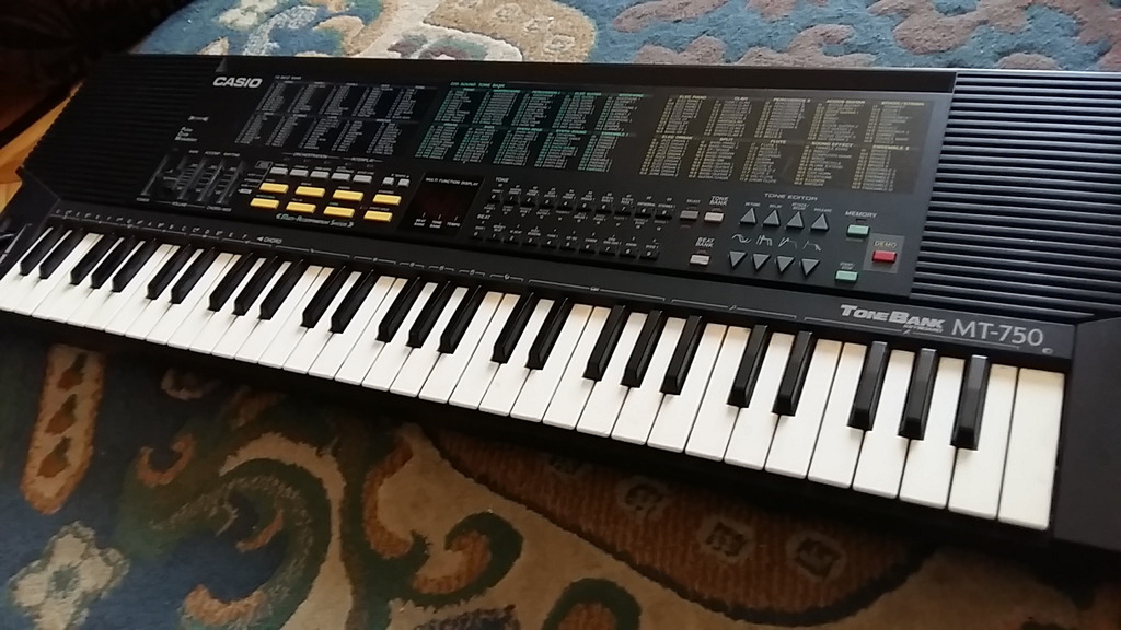 Casio tone bank outlet mt 750