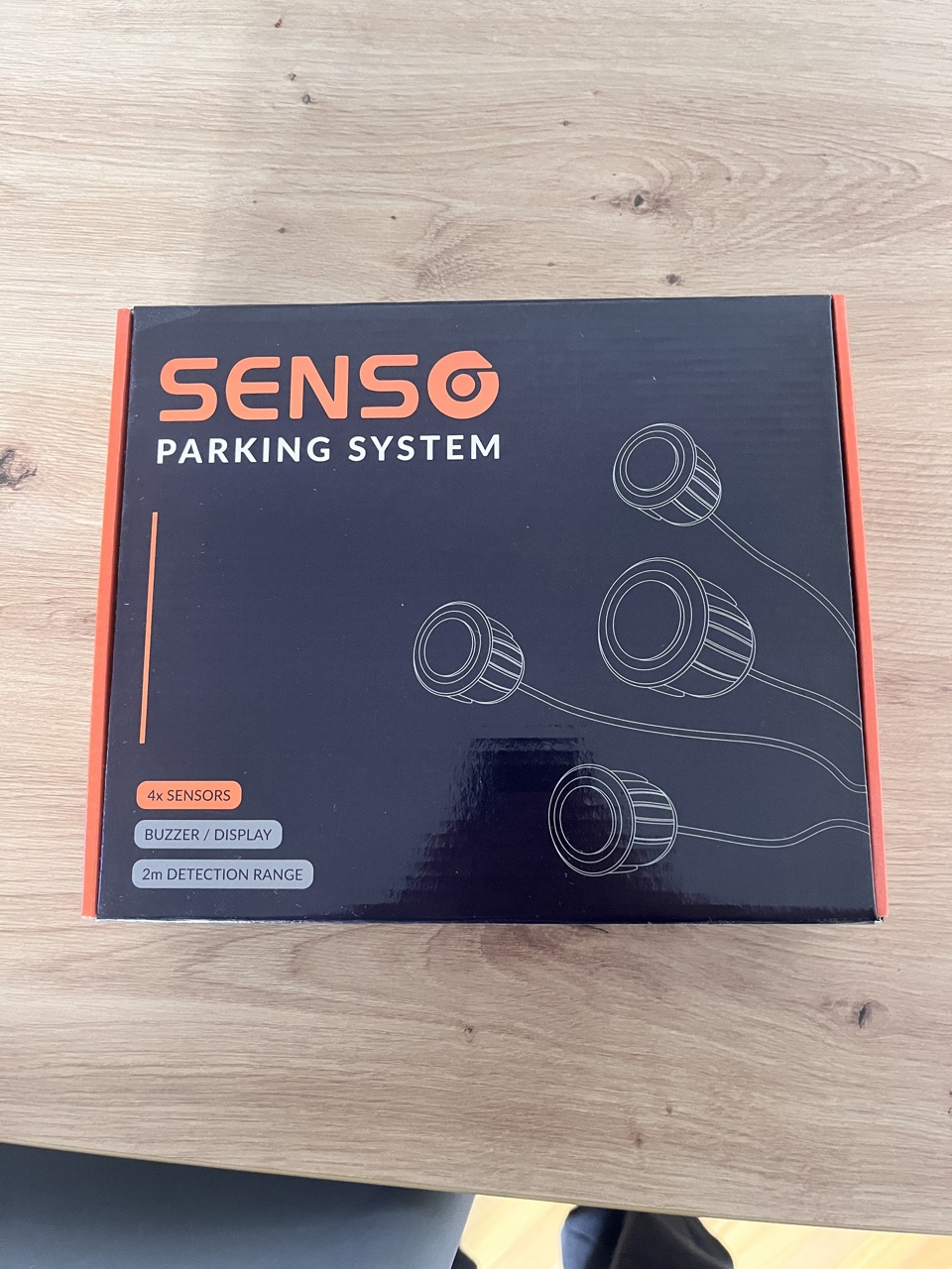 ДАТЧИКИ ПАРКУВАННЯ ЗАД ЧЕРВОНІ SENSO SE-060 4X22MM КОЛІР NR 33 