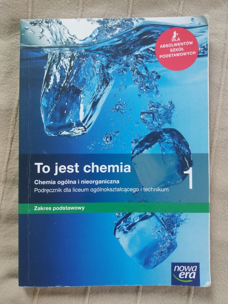 Podręcznik Chemia Klasa 8 Pdf Chemia Podręcznik klasa 1 Liceum/Technikum | Słotwina | Kup teraz na