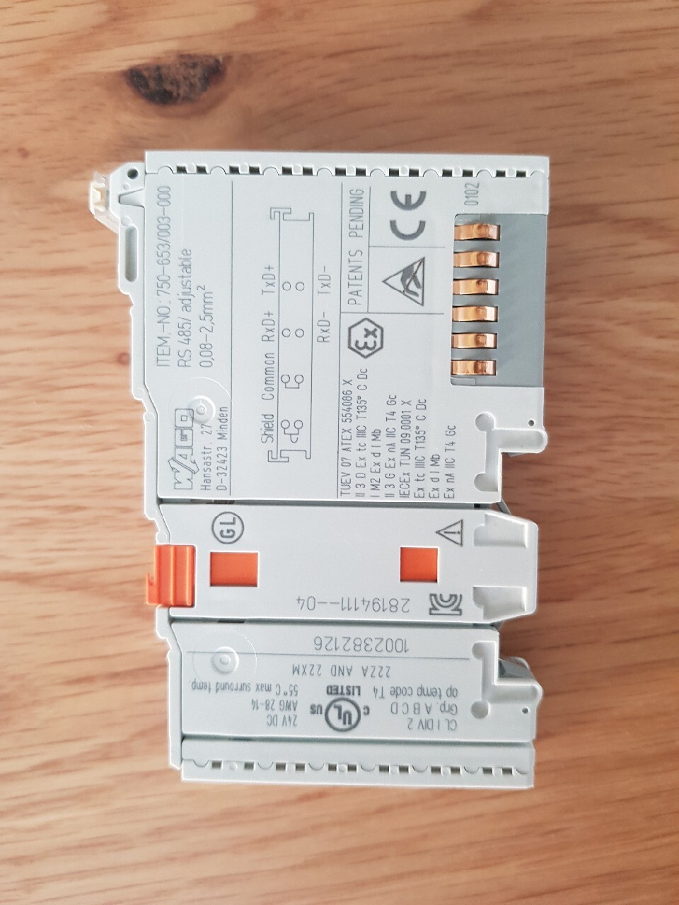 Wago moduł komunikacyjny 750-653, moduł RS-485 | Pyskowice | Kup teraz ...