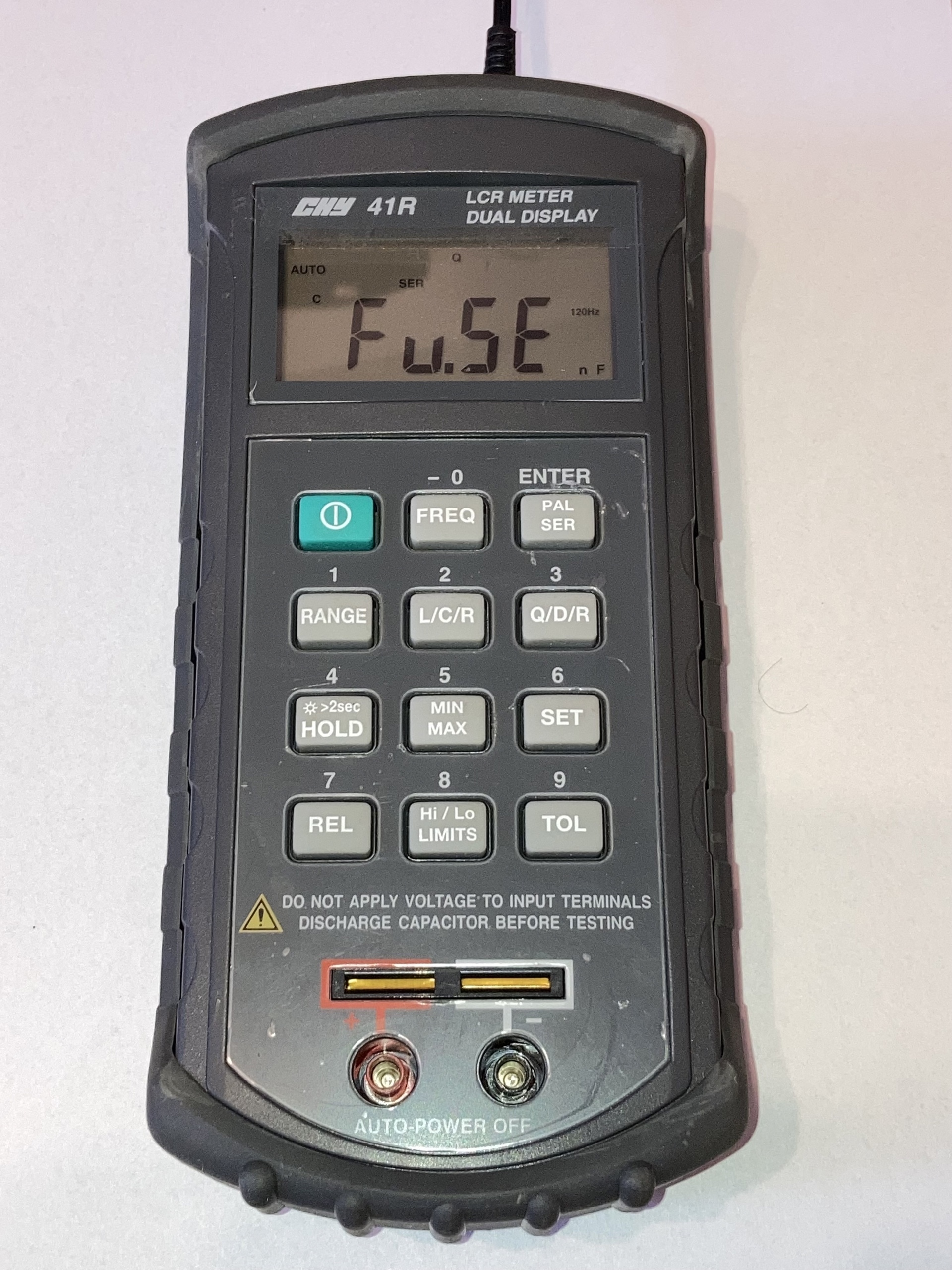 CHY 41R profesjonalny miernik RLC uszkodzony Wrocław Kup teraz na