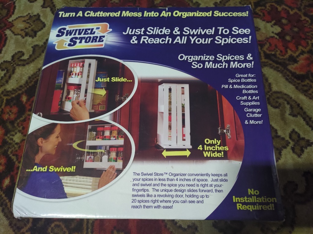 Organizer na przyprawy Swivel Store Grybów Kup teraz na Allegro