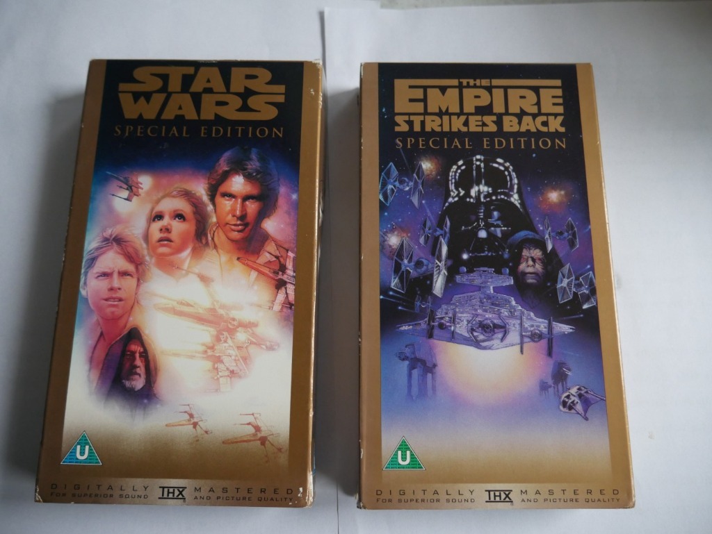 VHS Star Wars empire strikes back special edition Biała Podlaska