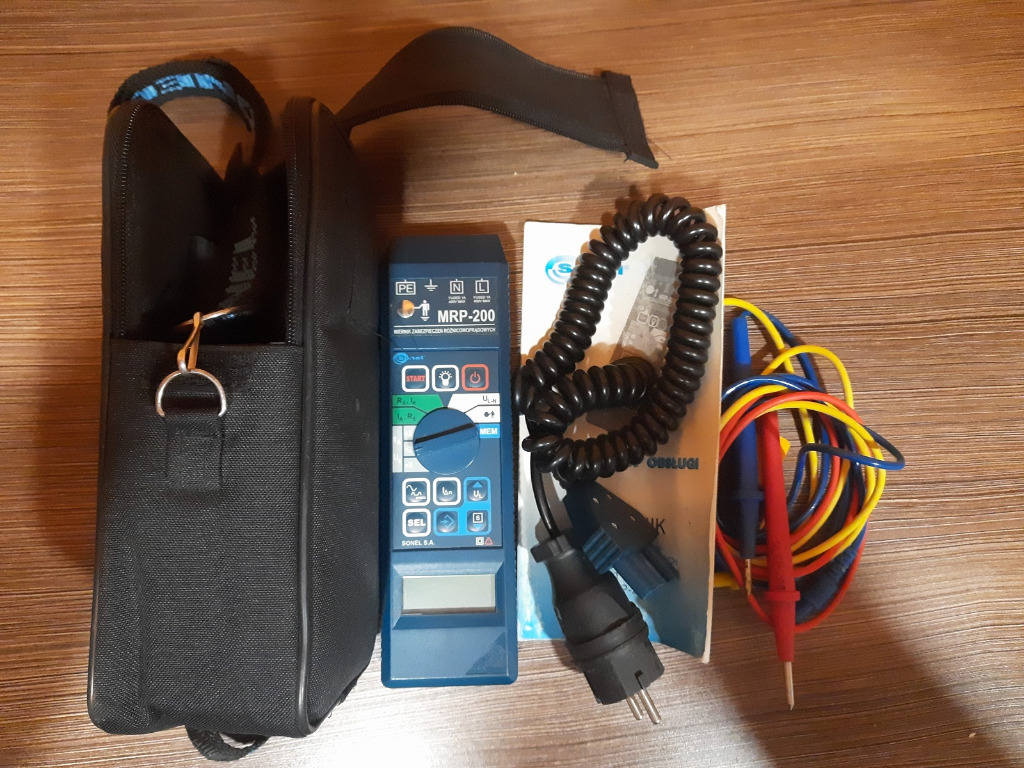 SONEL miernik wyłaczników różnicowopradowy MRP-200 | Warta | Kup teraz ...