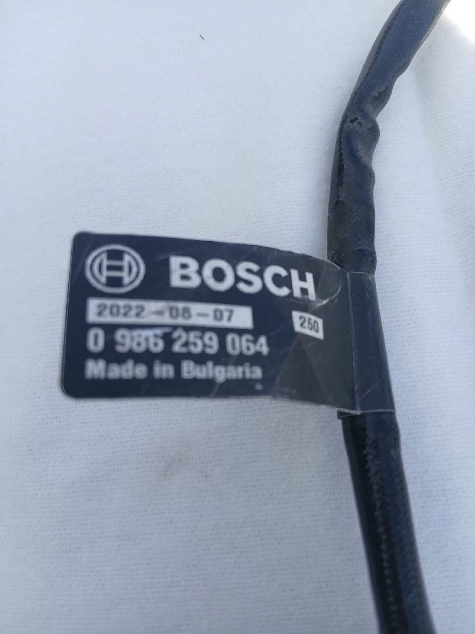 BOSCH 0986259064 ДАТЧИК ТЕМПЕРАТУРИ ВИХЛОПНИХ ГАЗІВ КОМПЛЕКТ VW SKODA AUDI SEAT 