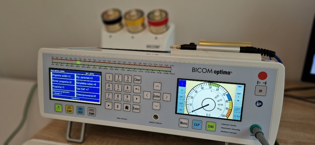 BICOM OPTIMA NAJNOWSZA GENERACJA V8 MEDICAL II A Brutto z vat | Łódź ...