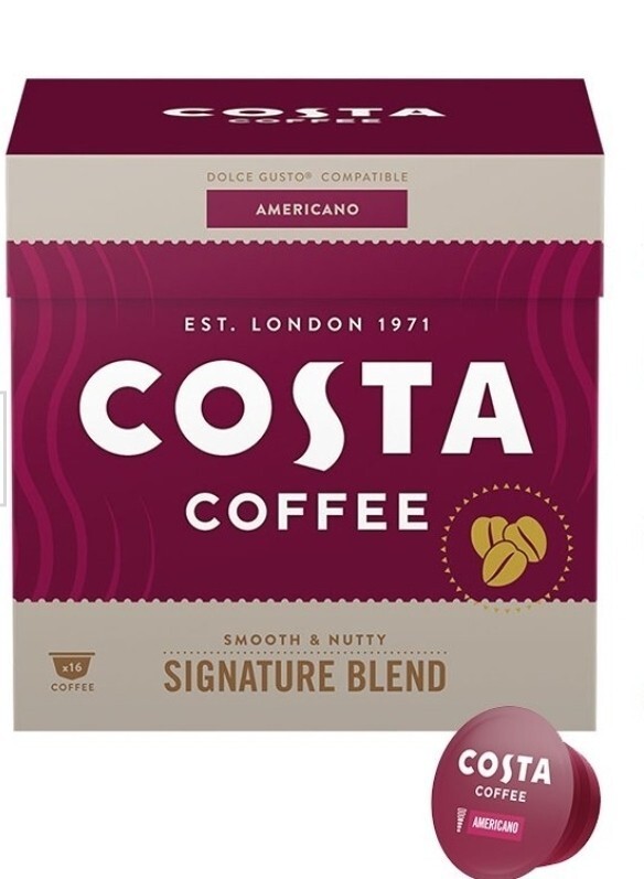 Costa Coffee Americano Nescafe Dolce Gusto Szymanów Ogłoszenie na