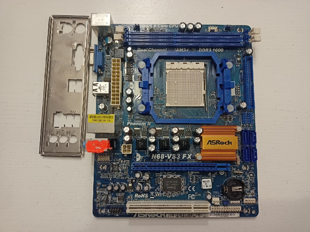 Płyta główna ASRock N68-VS3 FX AM3 mATX DDR3 PCIe | Łódź | Kup teraz na ...