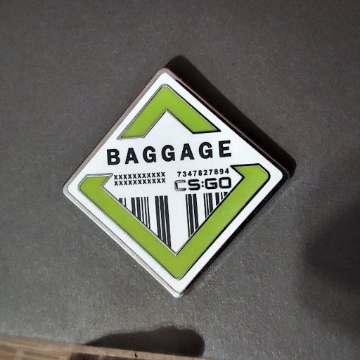 CSGO PIN PIN BAGGAGE ORYGINALNY + KOD STEAM Czudec Kup teraz na Allegro Lokalnie