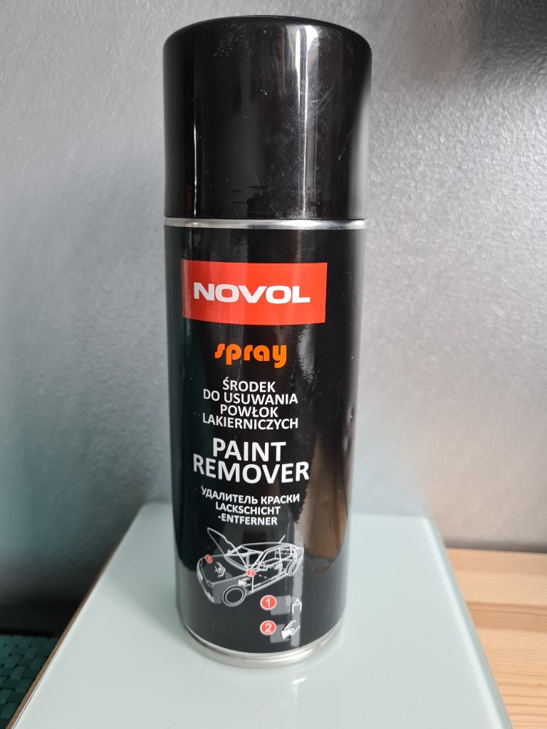 NOVOL PAINT REMOVER USUWANIE POWŁOK LAKIERNICZYCH Grodzisk Mazowiecki