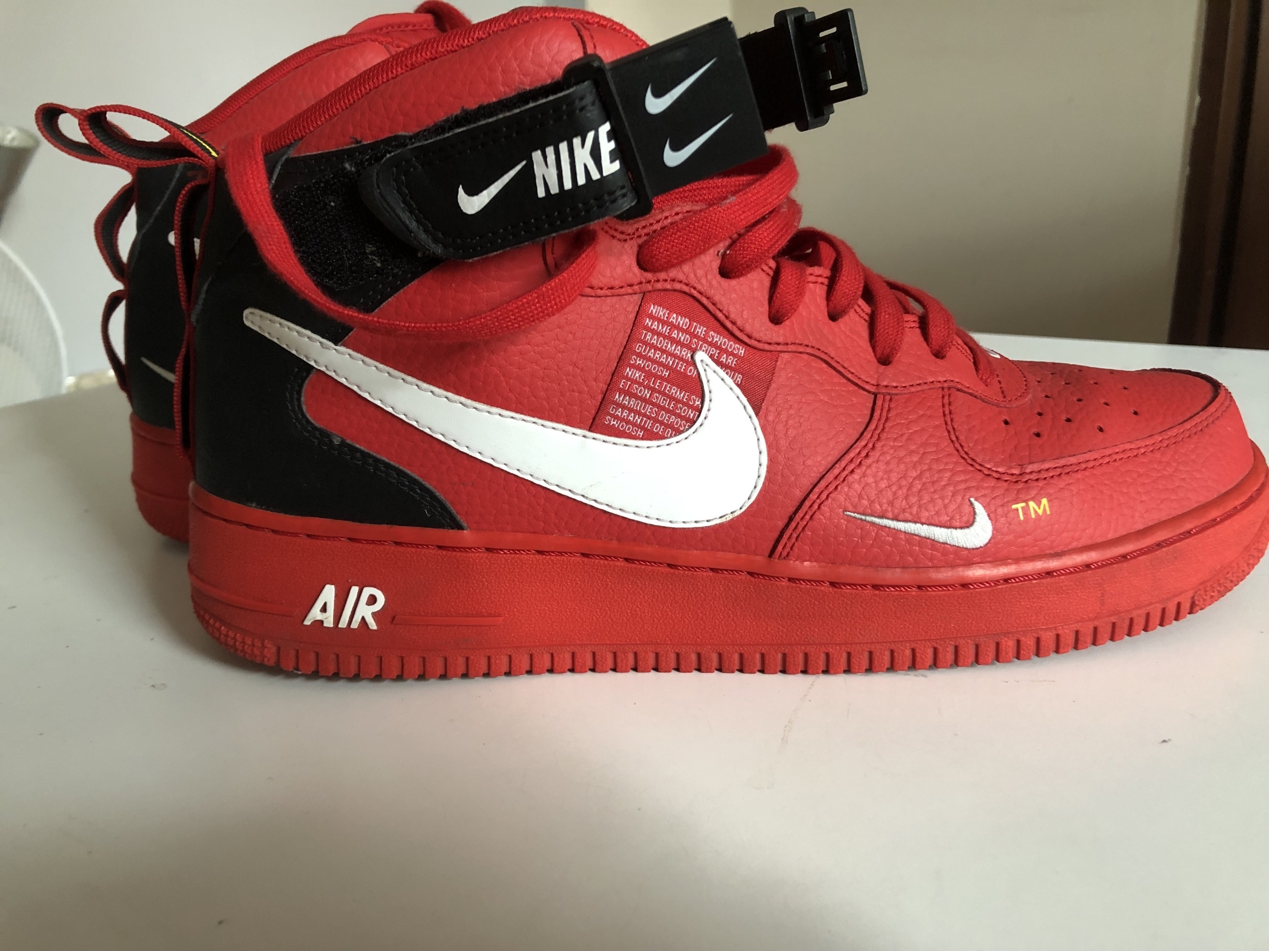 nike air force 1 low utility red