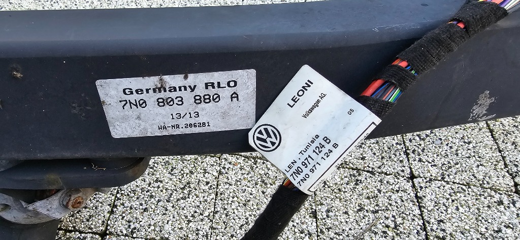 VW SHARAN,ALHAMBRA 7N0803880 ; 7N0971124