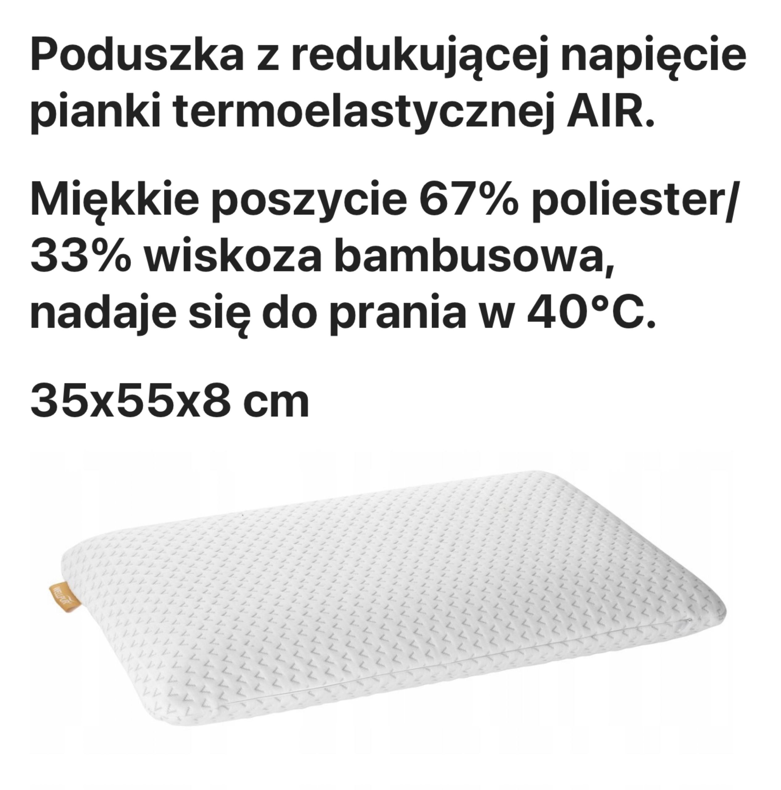 Wellpur OLDEN JYSK poduszka ortopedyczna nowa Kraków Kup teraz na