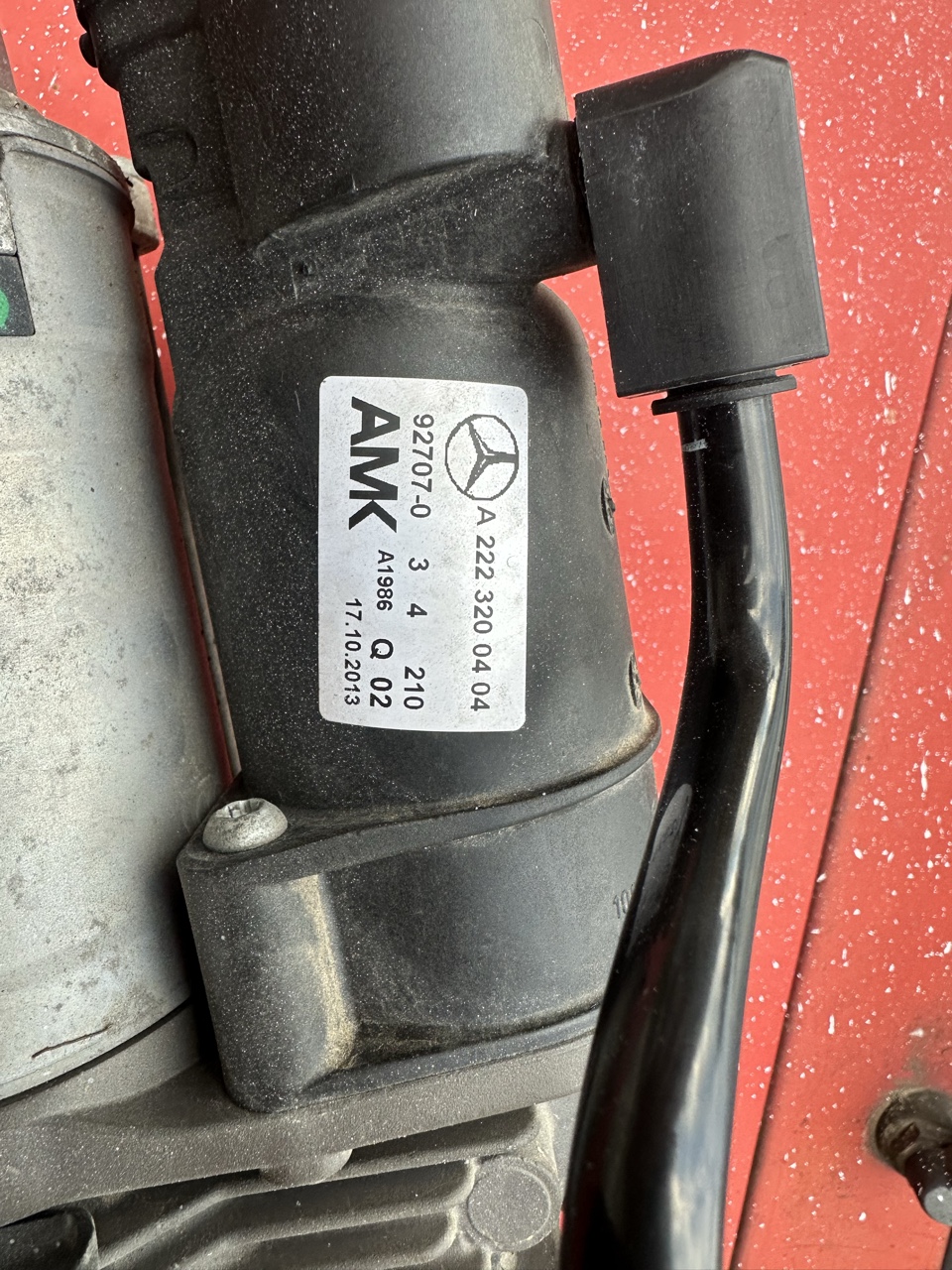 MERCEDES S КЛАСС W222 КОМПРЕСОР ПІДВІСКИ AIRMATIC A2223200604 