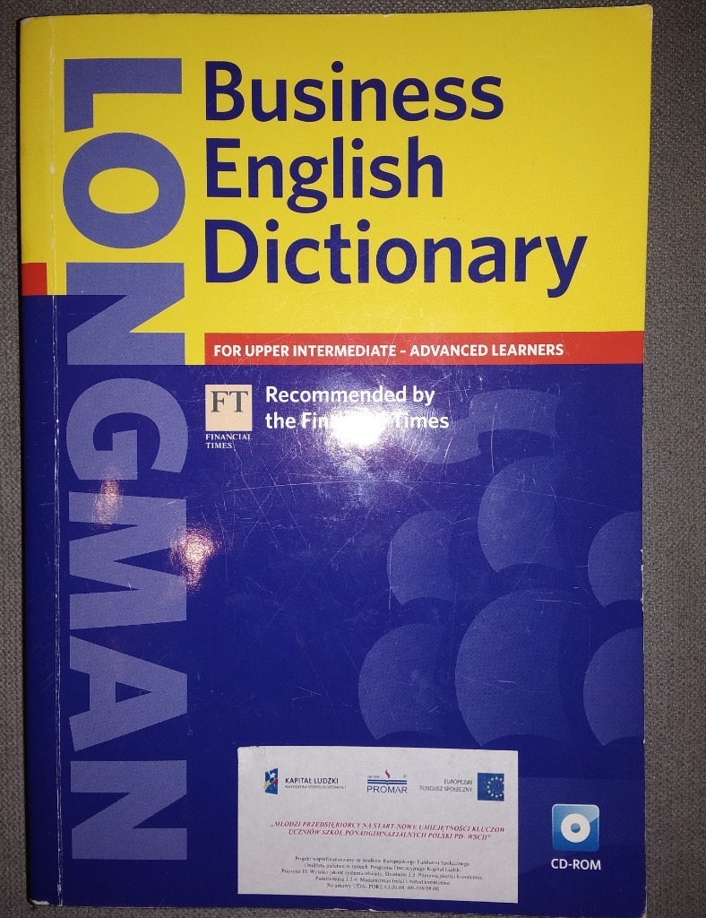 Longman Business English Dictionary Rzeszów Ogłoszenie na Allegro