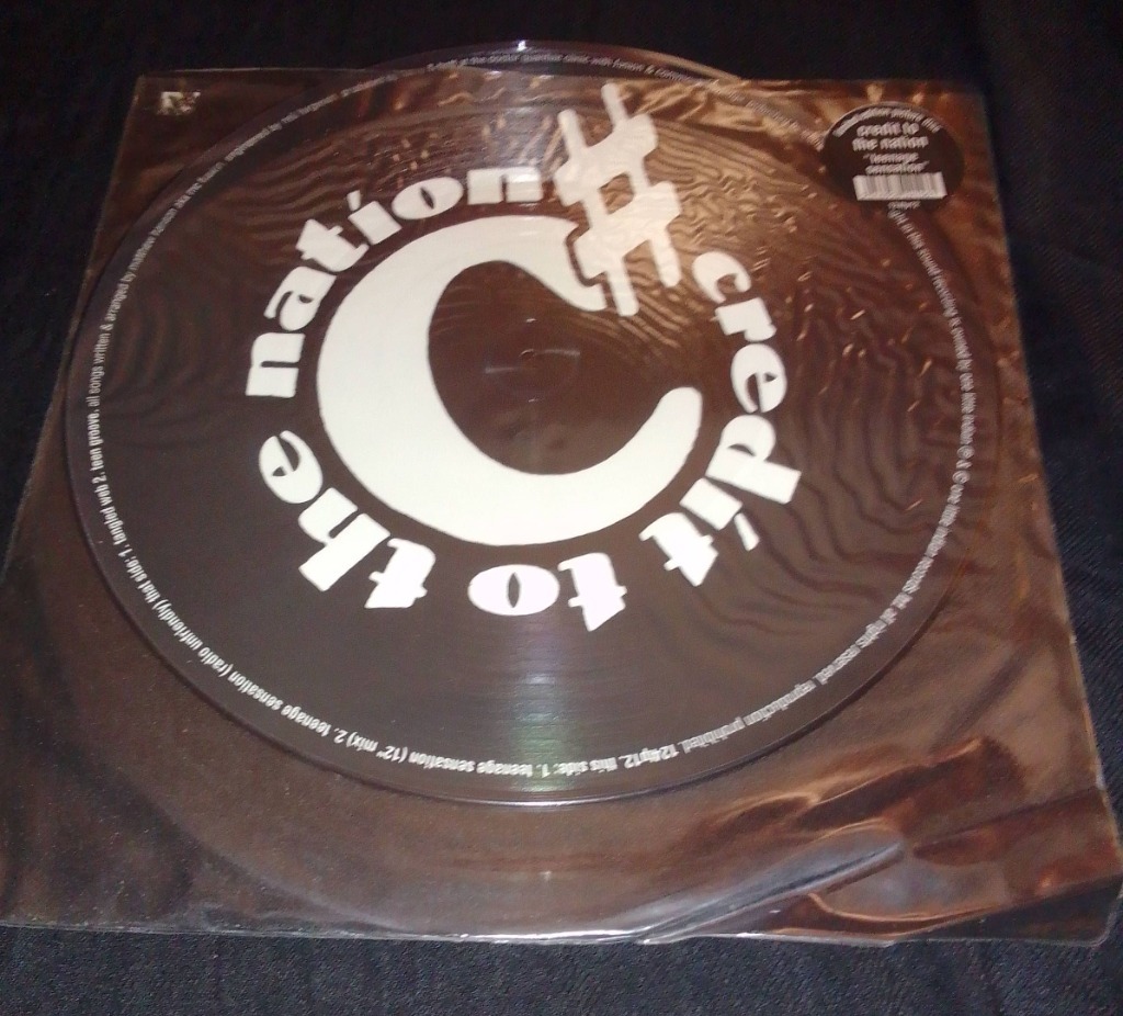 Credit to the nation Picture Disc Lp Maxi Singel Tarnowskie Góry