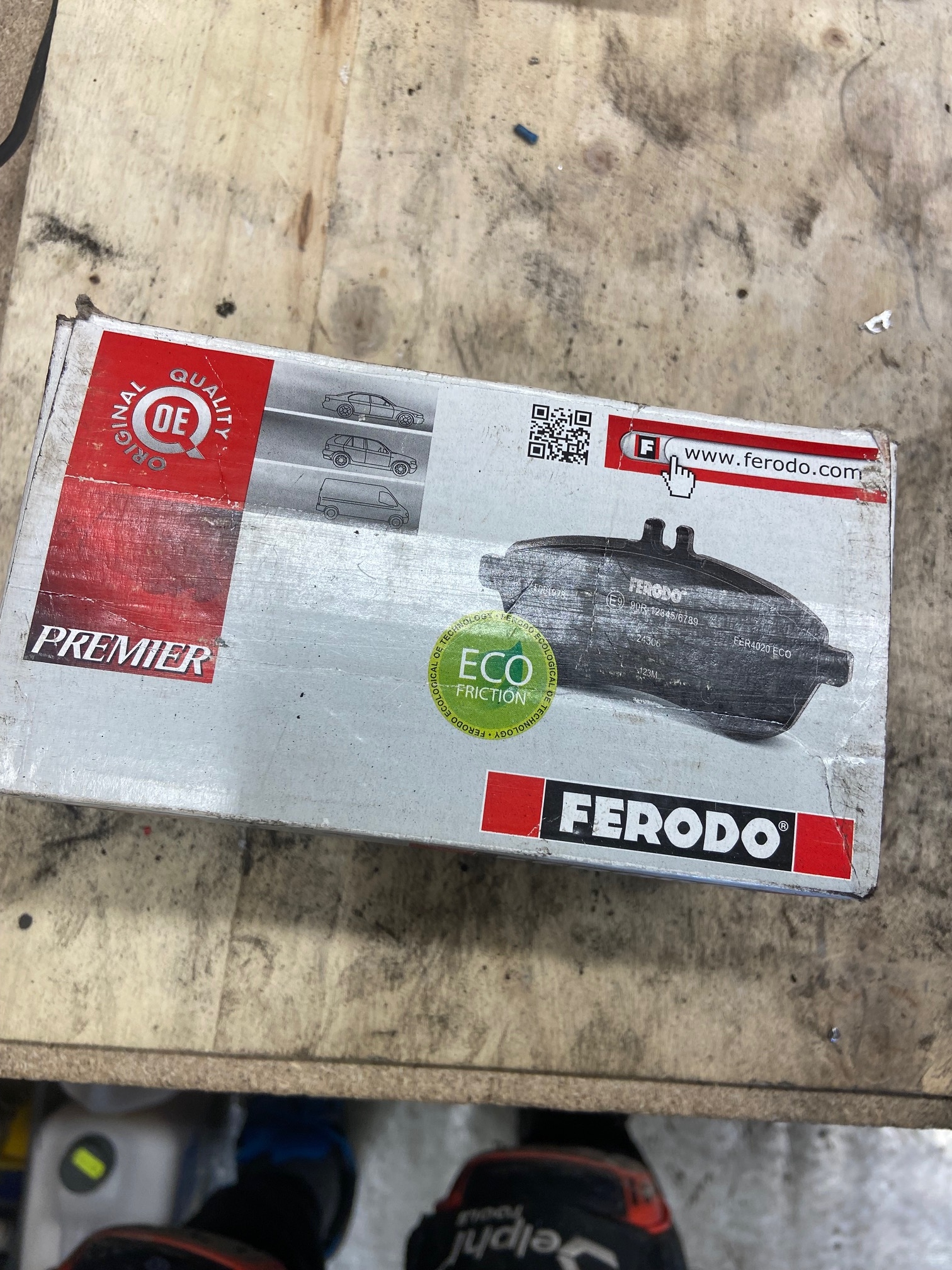 КОЛОДКИ ГАЛЬМІВНЕ ПЕРІД FERODO FDB4613 / HYUNDAI I30 