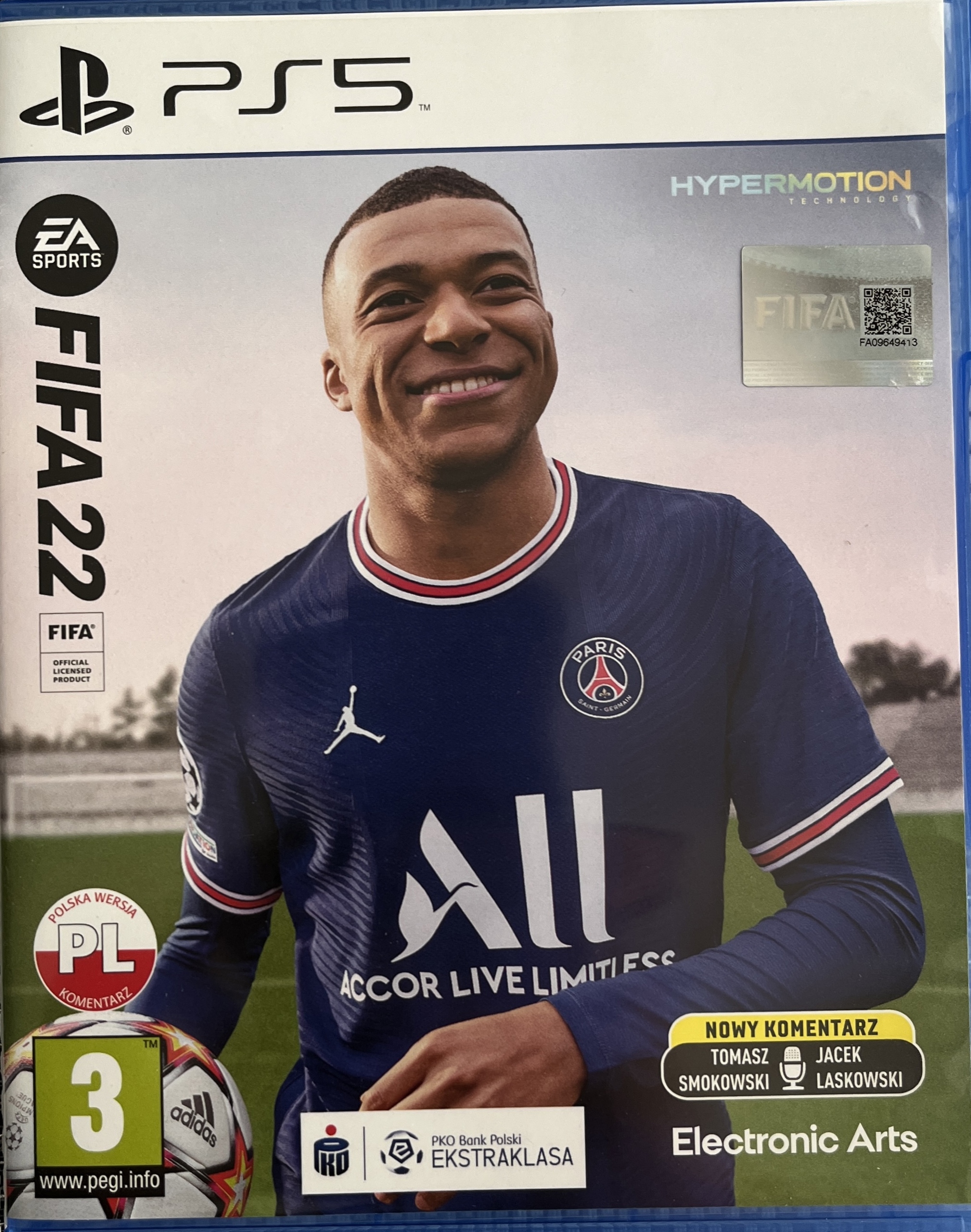 FIFA 22 PlayStation 5 (PS5) Łódź Kup teraz na Allegro Lokalnie