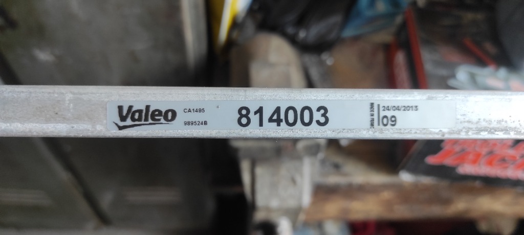 ОСУШУВАЧ РАДІАТОР КОНДИЦІОНЕРА 814003 VALEO 