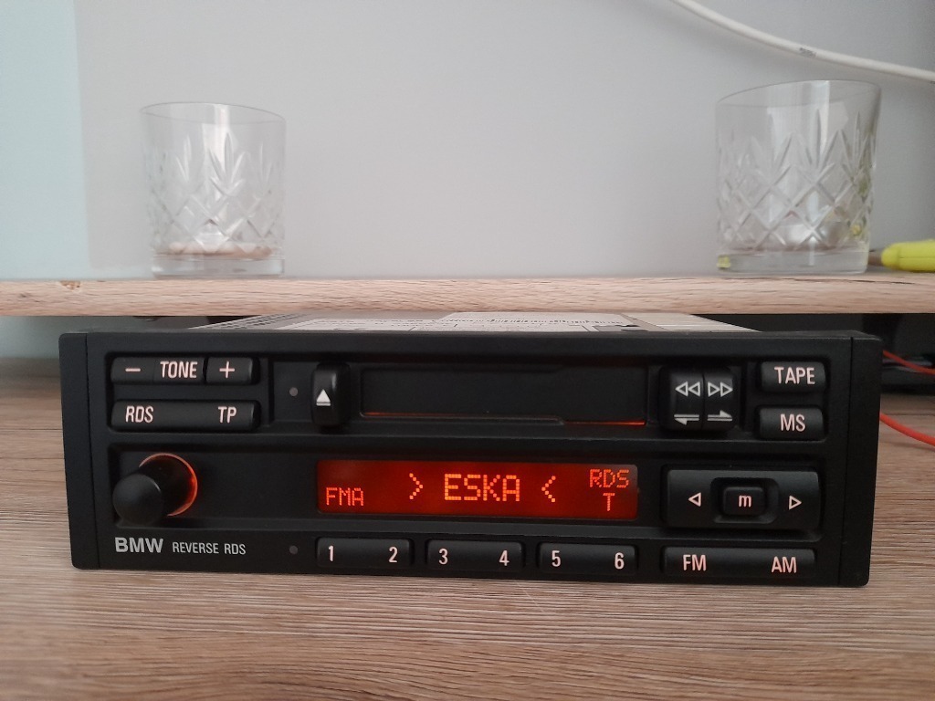 Radio BMW Reverse Rds e30 e32 e34 e36 z3 e31 Koszalin Kup teraz na