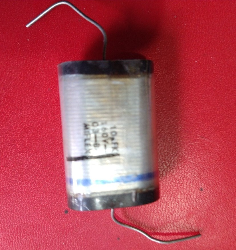 Lot Of 2 K40Y-9 PiO AUDIO Capacitor USSR 0.1uF 1000V NOS MATCHED PAIR