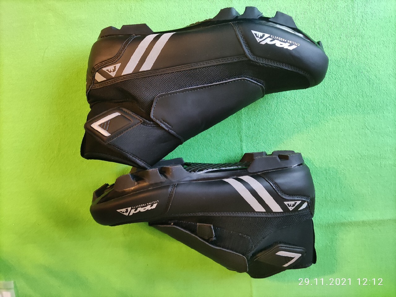 Red cycling MTB mountain winter buty 44 10 5 US Tychy Kup