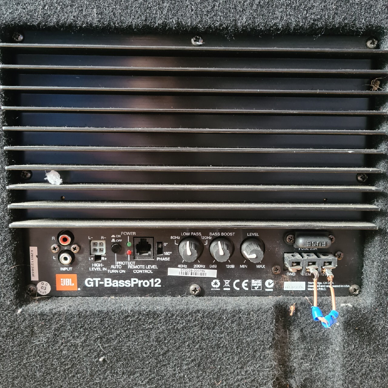 Subwoofer JBL GTBassPro12 Chociwel Kup teraz na Allegro Lokalnie