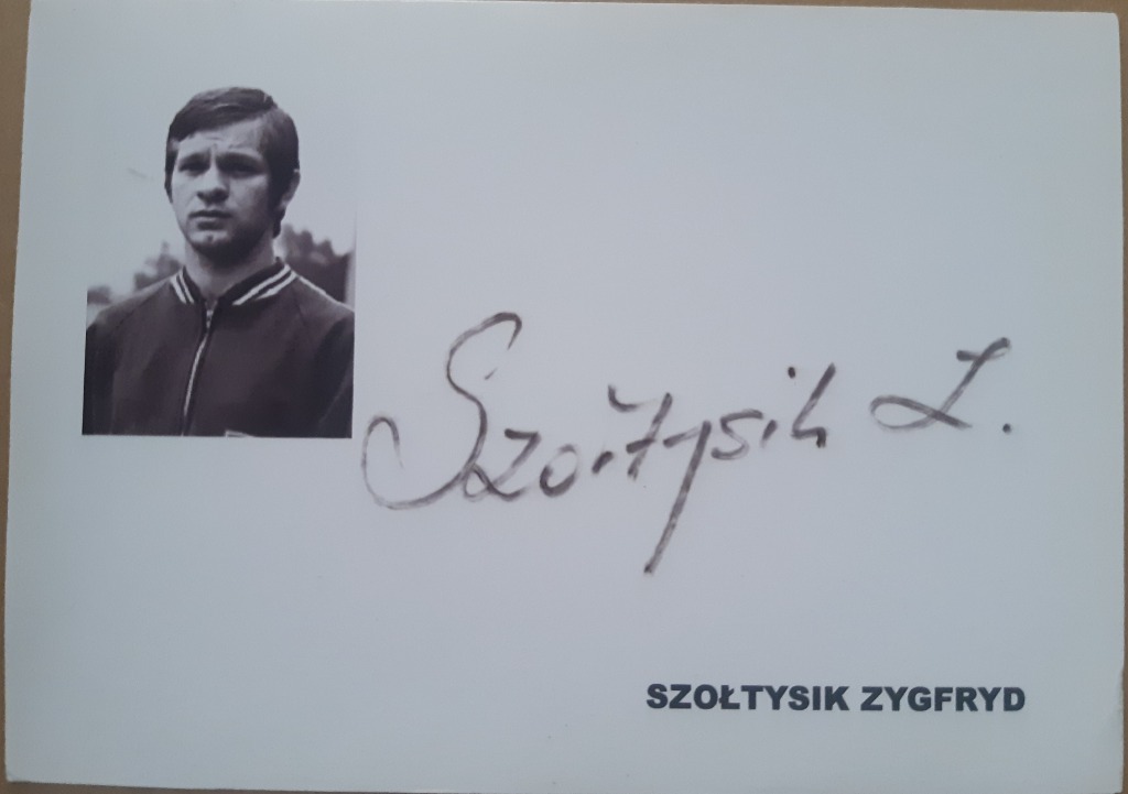 Zygfryd Szołtysik autograf! Złoto IO 1972 Warszawa Kup teraz na