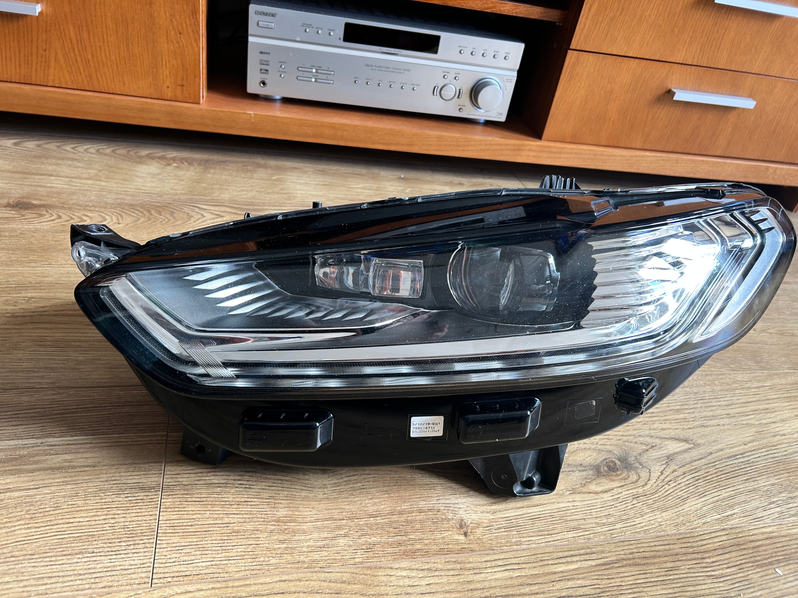 FORD MONDEO MK5 V РЕСТАЙЛ ЛІВИЙ ПЕРІД ПОВНИЙ LED (СВІТЛОДІОД) ES73-13D155-CD В ХОРОШОМУ СТАНІ 