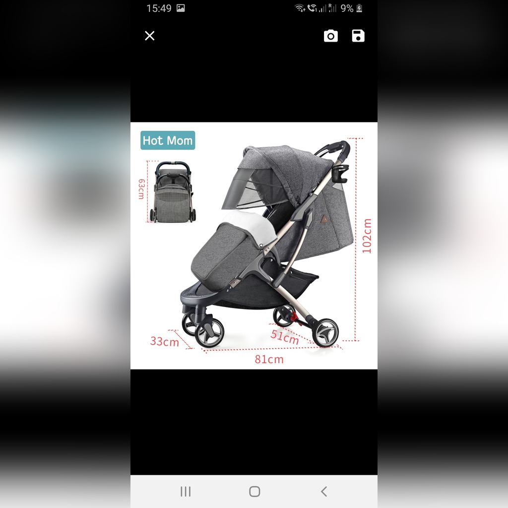 hot mom buggy mini t