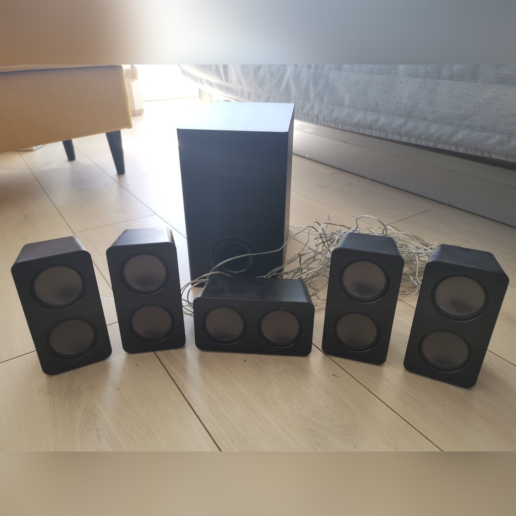 Philips HTS3541 Głośniki 5.1 (sub 1x50W, 5x50 W) Poznań Kup teraz