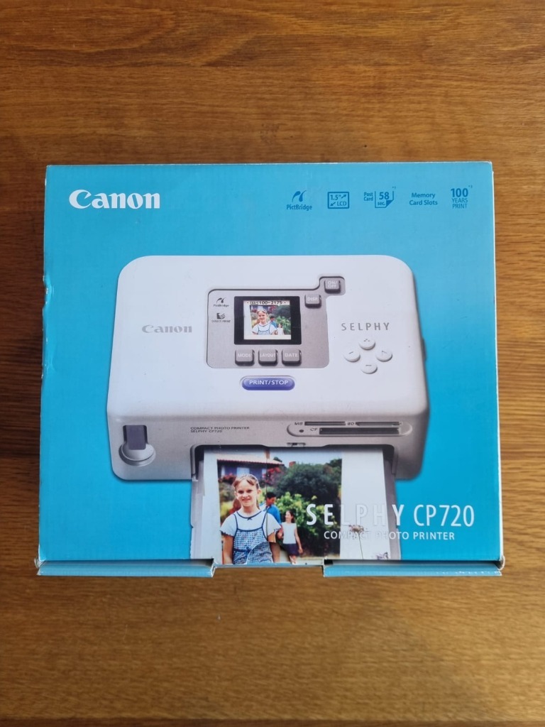 Drukarka Canon Selphy CP720 Wałbrzych Kup teraz na Allegro Lokalnie