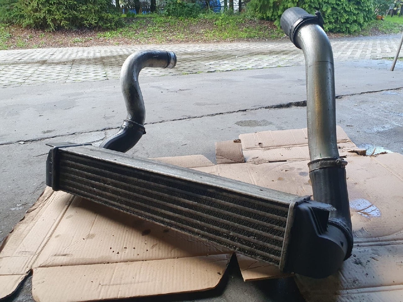 Intercooler bmw e39 komplet 525d Kosierz Kup teraz na Allegro Lokalnie