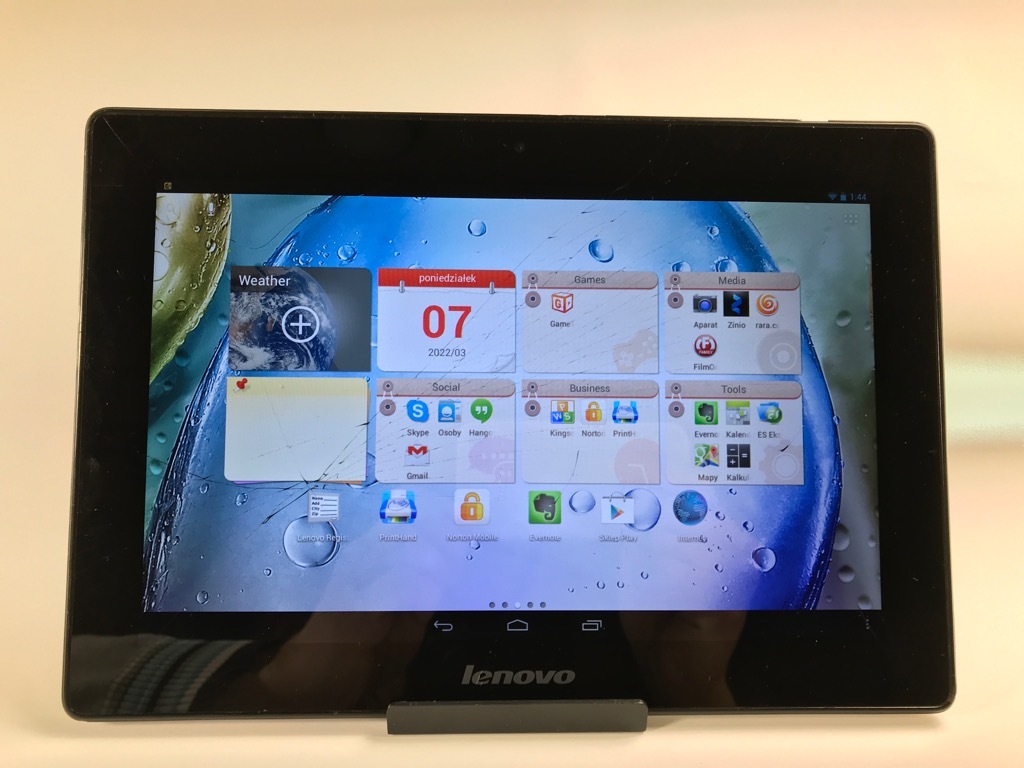 Breve análisis del Tablet Lenovo IdeaTab S6000 - Notebookcheck.org