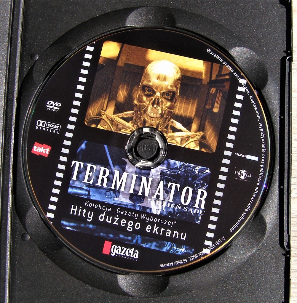 TERMINATOR Dzień Sądu SF film DVD | Ostrów Wielkopolski | Licytacja na ...
