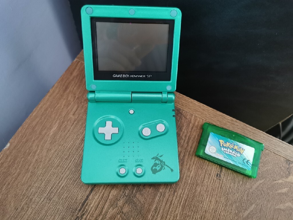 Game Boy Advance Sp Pokemon Emerald Oryginal Warszawa Kup Teraz Na Allegro Lokalnie