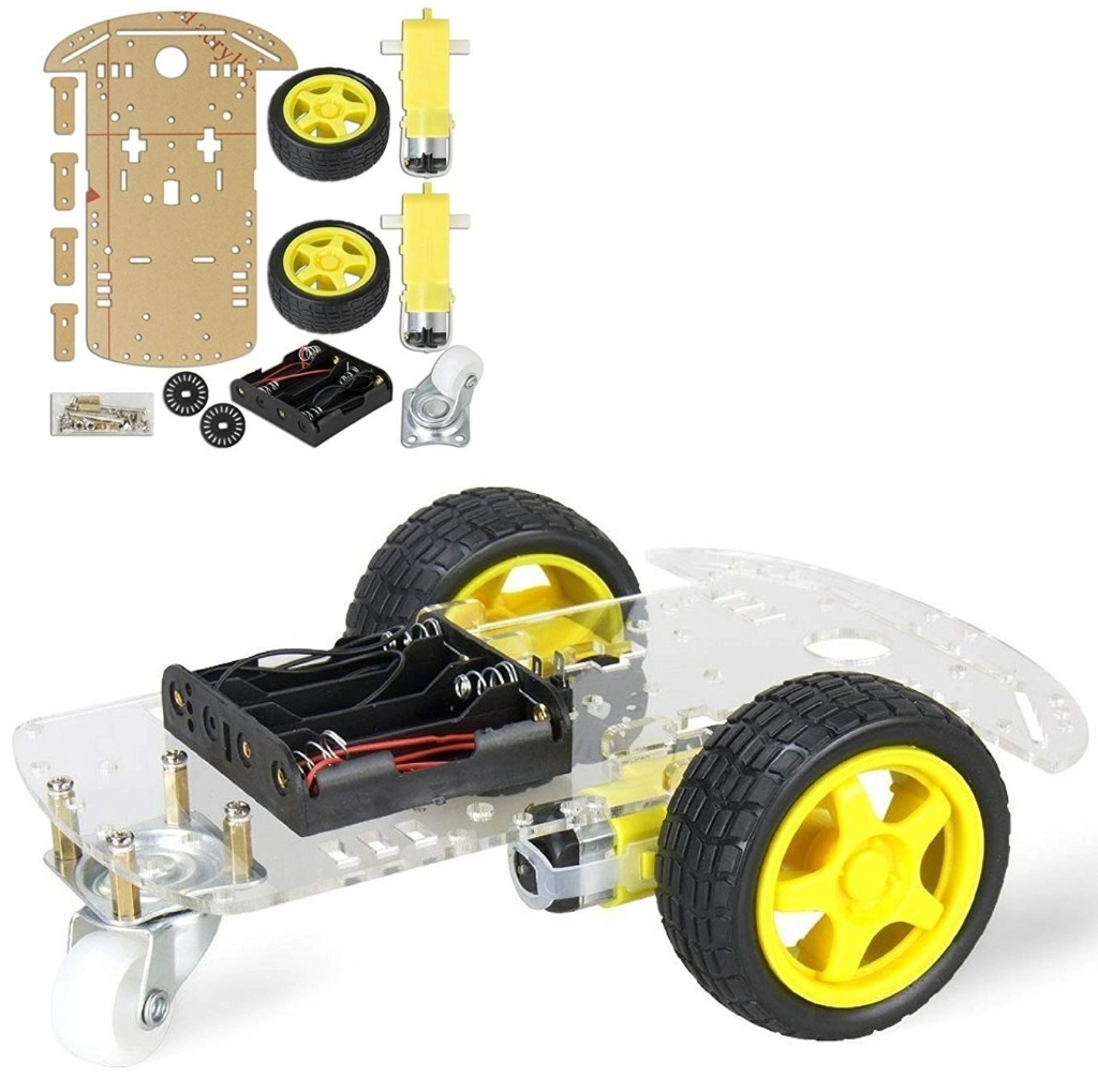 Podwozie robota platforma robot Arduino 2WD silniki | Nowodworce | Kup ...