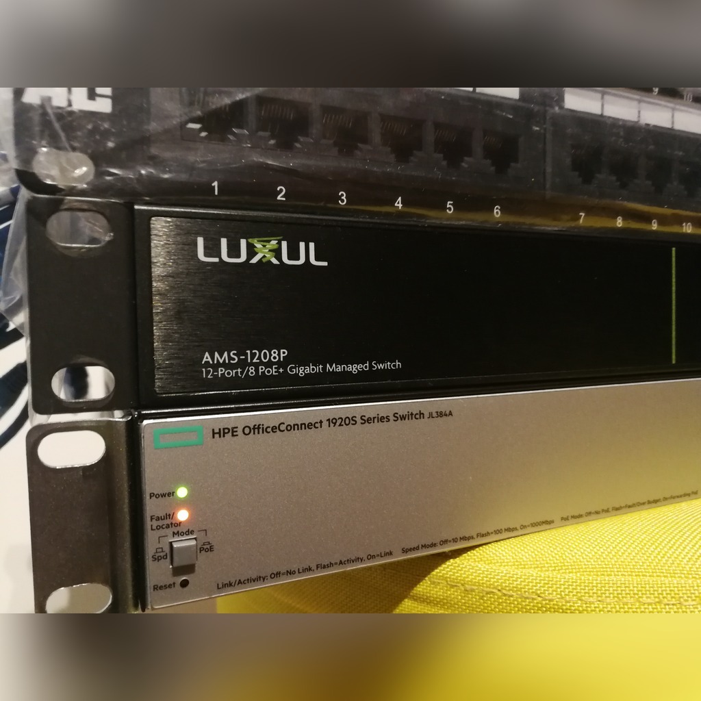 Luxul AMS1208P Switch 12 port 8 PoE + Gigabit Ząbkowice Śląskie