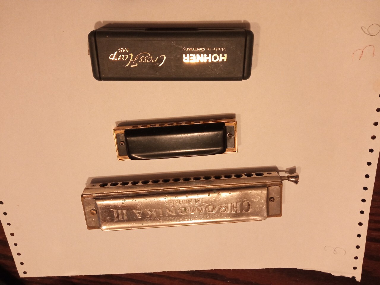 Harmonijka hohner chromonika lll,hohner cross harp Błażowa Kup