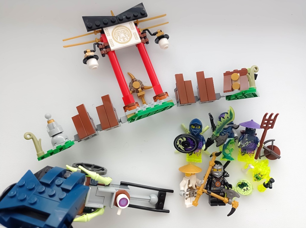 LEGO 70734 Ninjago - Smok mistrza Wu. Super stan. | Warszawa ...
