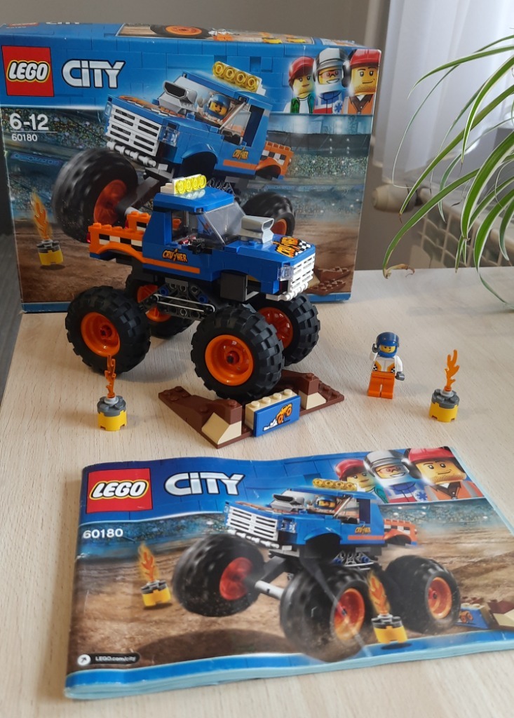 Lego Monster Truck 60180 + pudełko i instrukcja | Świerklany | Kup