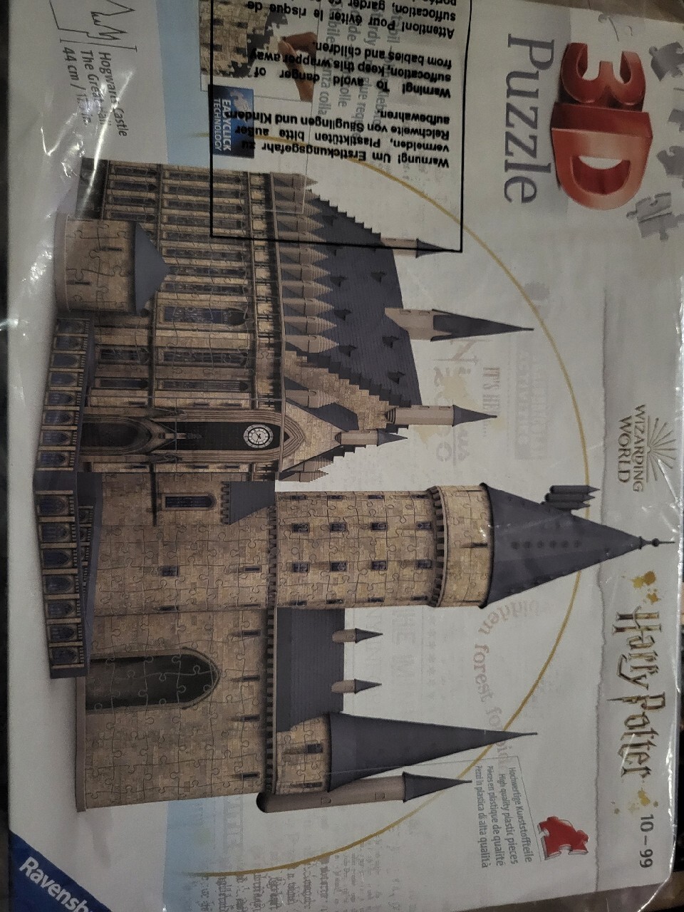 Ravensburger Puzzle 3D Harry Potter Zamek Hogwart Runowo Kup teraz na Allegro Lokalnie
