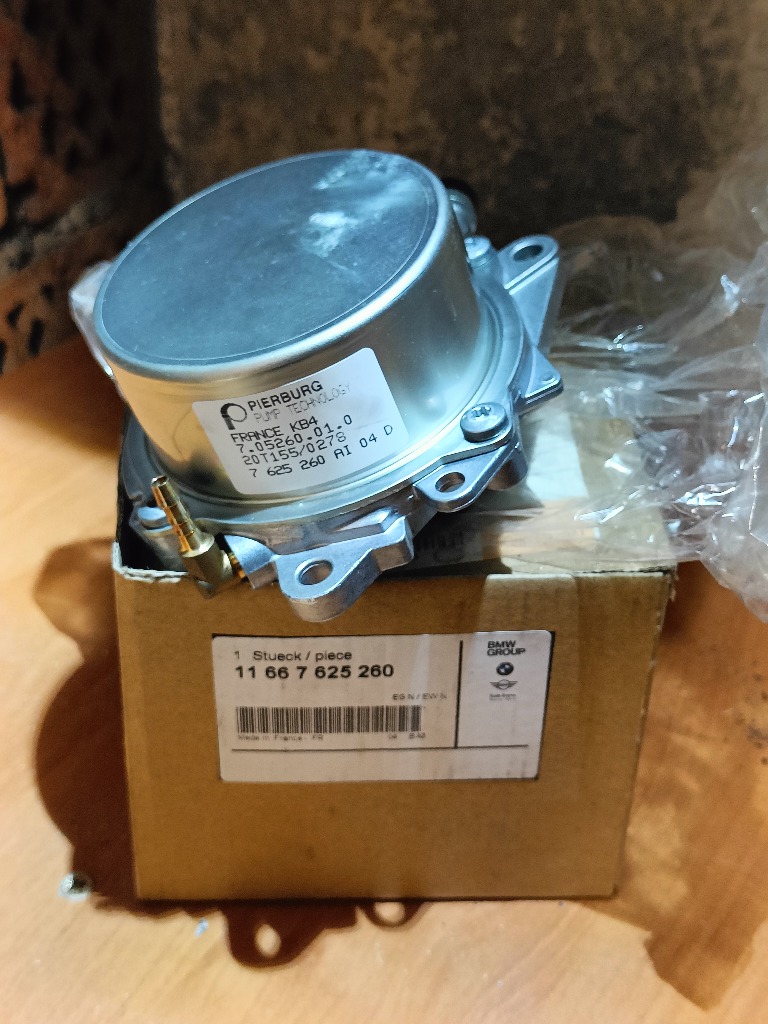 OE НАСОС PODCISNIENIOWA 7625260 BMW N13 1 F20 F20 LCI F21 F21 F30 F31 