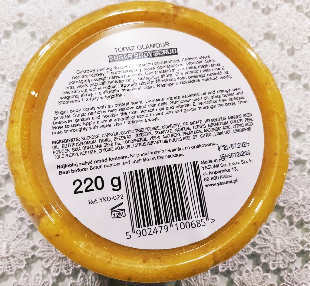 Yasumi maska i peeling OKAZJA!!! SUPER CENA Tarnów Licytacja na Allegro Lokalnie