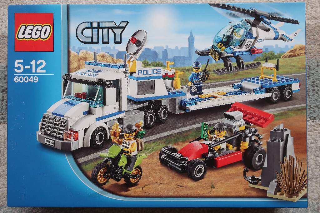 Lego City Laweta do Przewozu Helikoptera 60049 - Dziecko - Allegro.pl