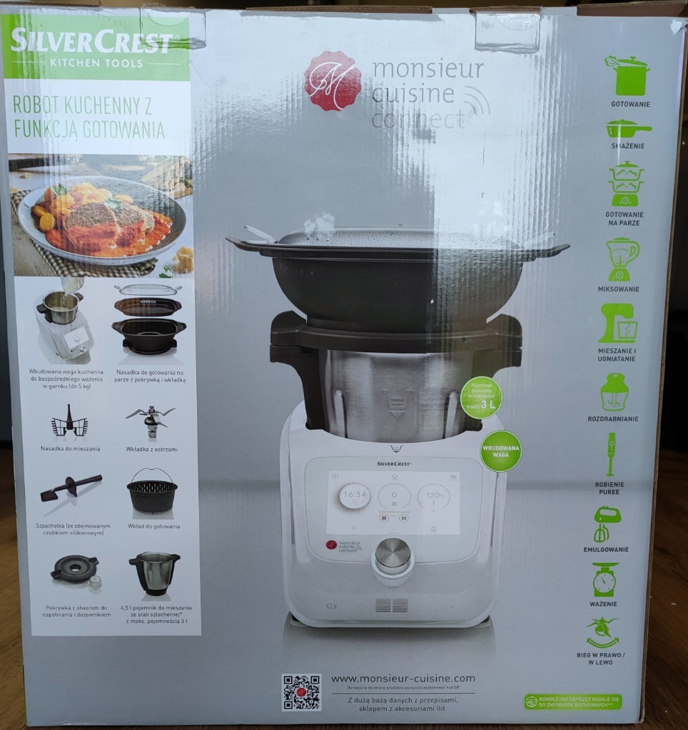 Lidlomix Monsieur Cuisine Connect Wrocław Ogłoszenie na Allegro