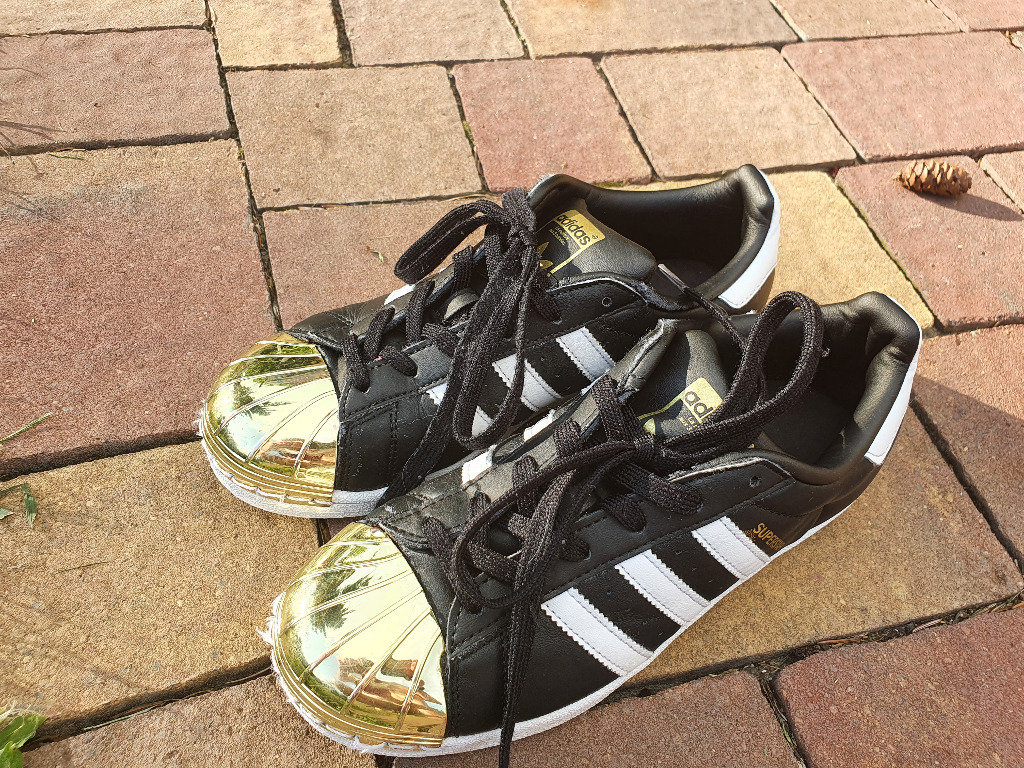 Adidas superstar czarne z ote czubki roz. 37 1 3 Legionowo Kup