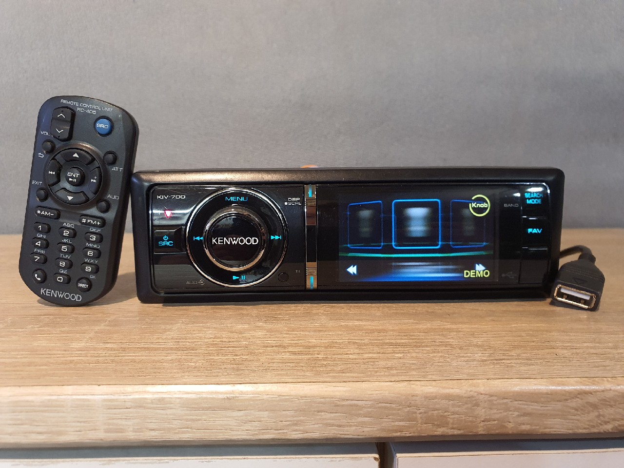 Радио kenwood kiv- 700+ пульт usb mp3 и aux dsp Купить в Украине