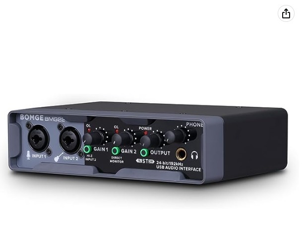 BOMGE BMG22 USB audio interface | Opatów | Kup teraz na Allegro Lokalnie