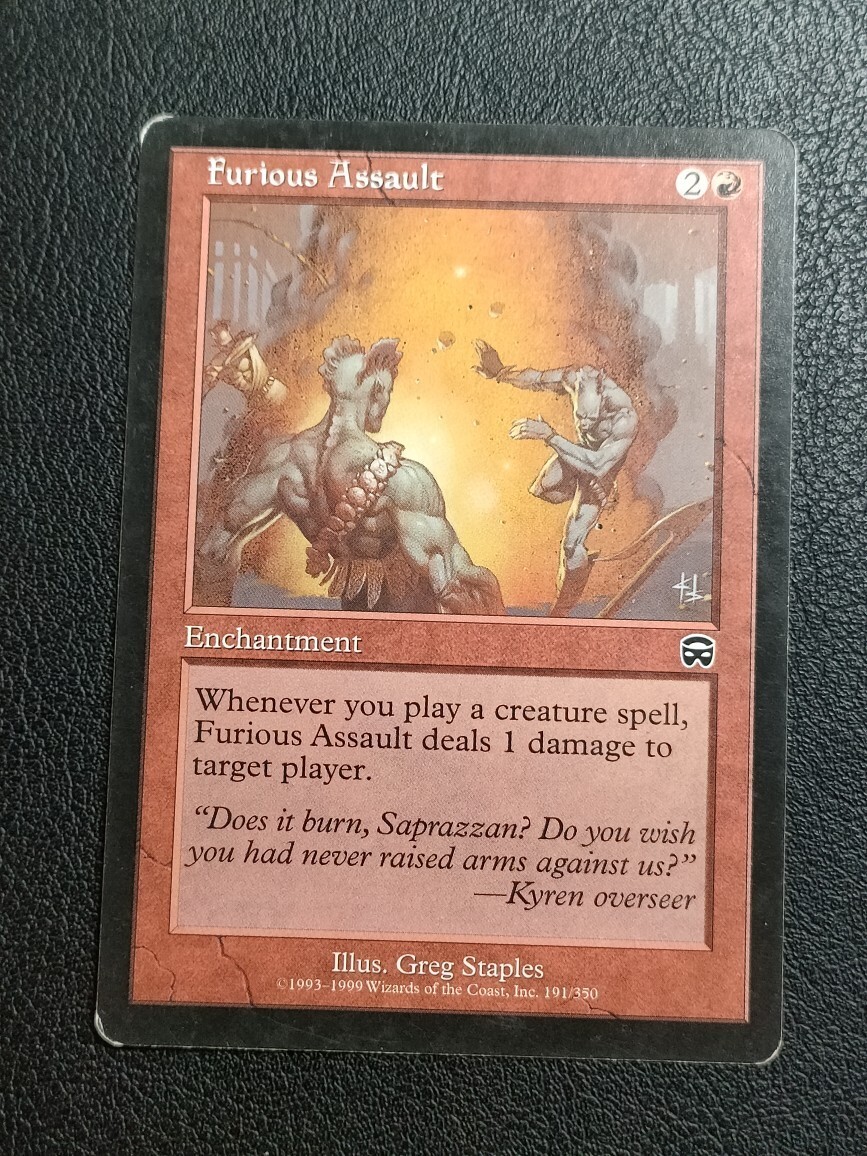 Furious Assault karta MTG Marki Kup teraz na Allegro Lokalnie